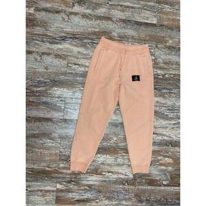 Mens Nike Air Jordan Flight Joggers Sweat Pants Size Medium Peach Color